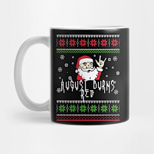 august burn metal santa Mug